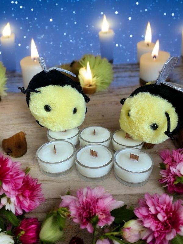 100% Fragranced Beeswax Tea Lights