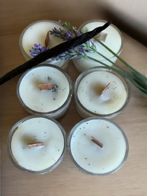 100% Fragranced Beeswax Tea Lights - Image 2