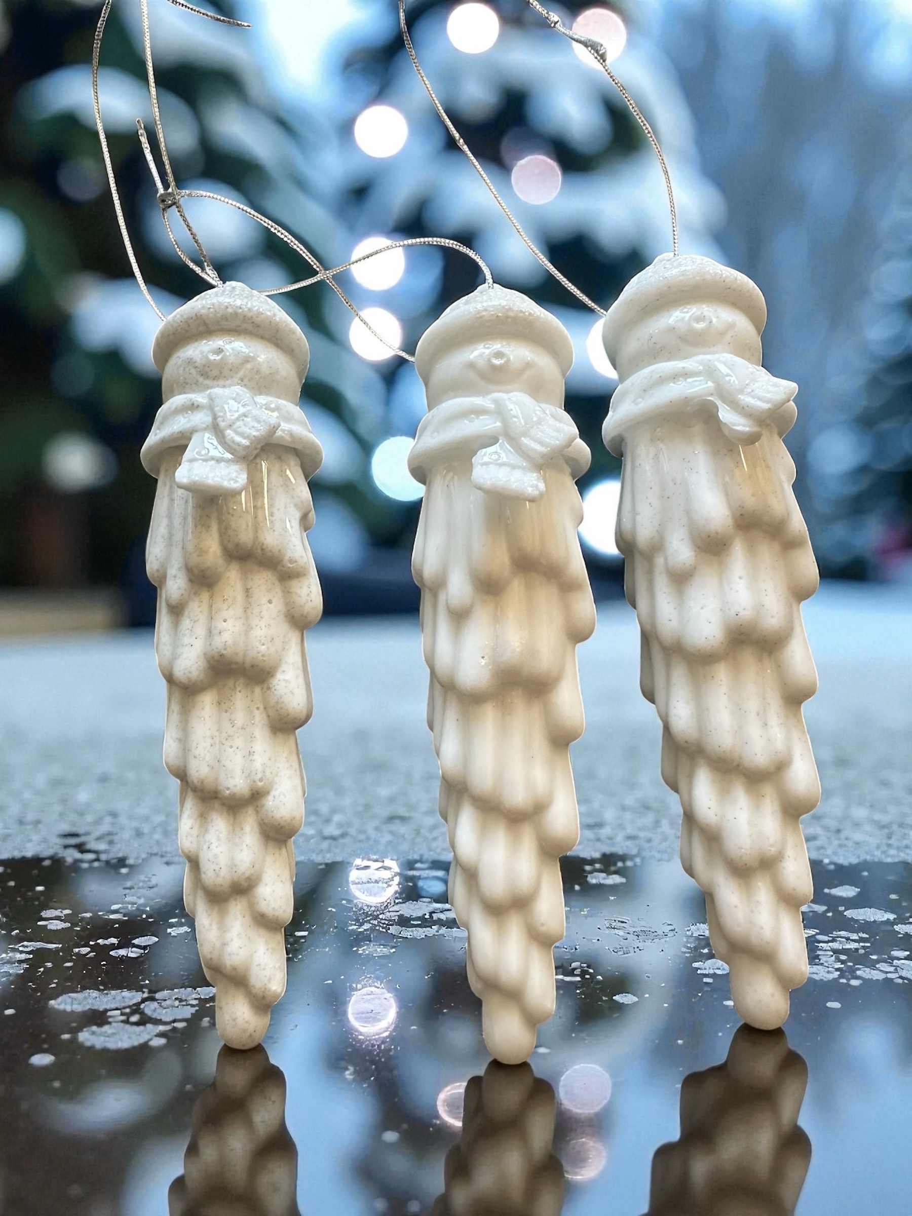 Boxes of 6 Handmade Christmas Tree Decorations - Image 9