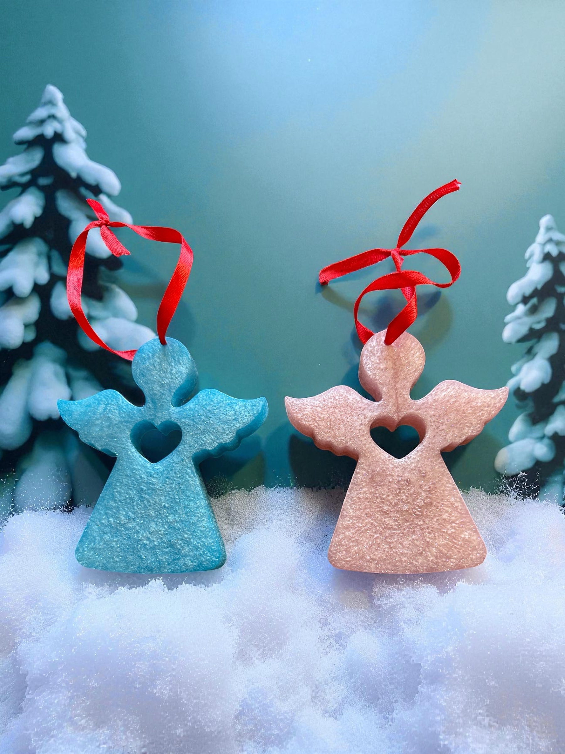 Boxes of 6 Handmade Christmas Tree Decorations - Image 10