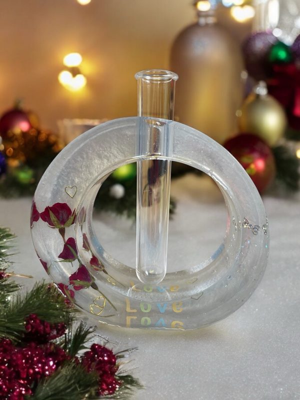 Resin Flower Vase