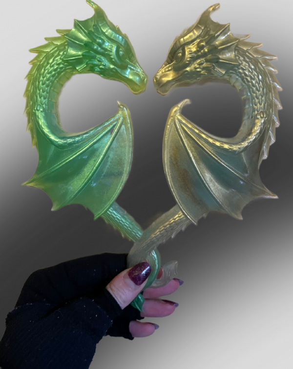 Handmade Resin Dragon Wall Arts - Image 8