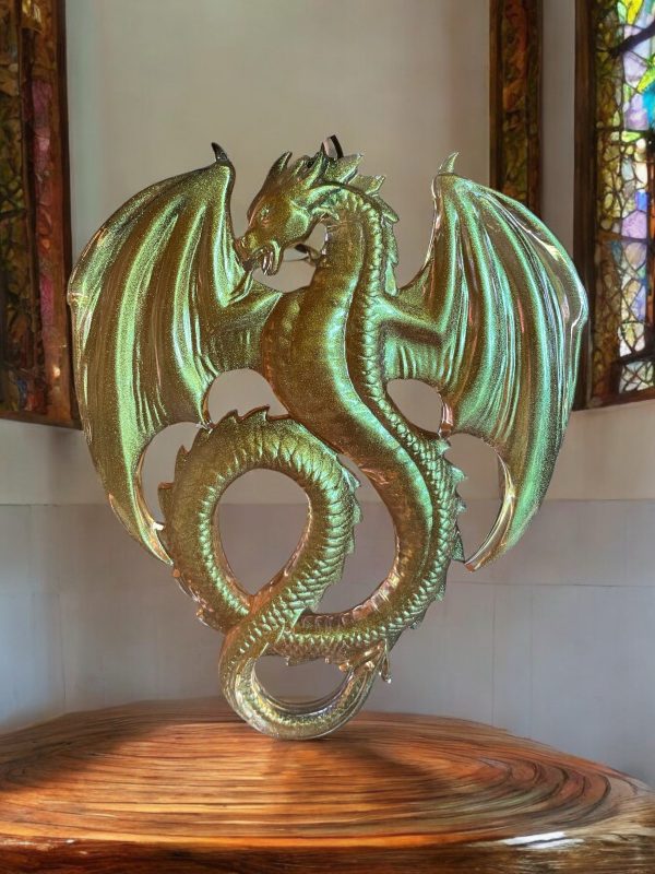 Handmade Resin Dragon Wall Arts - Image 6
