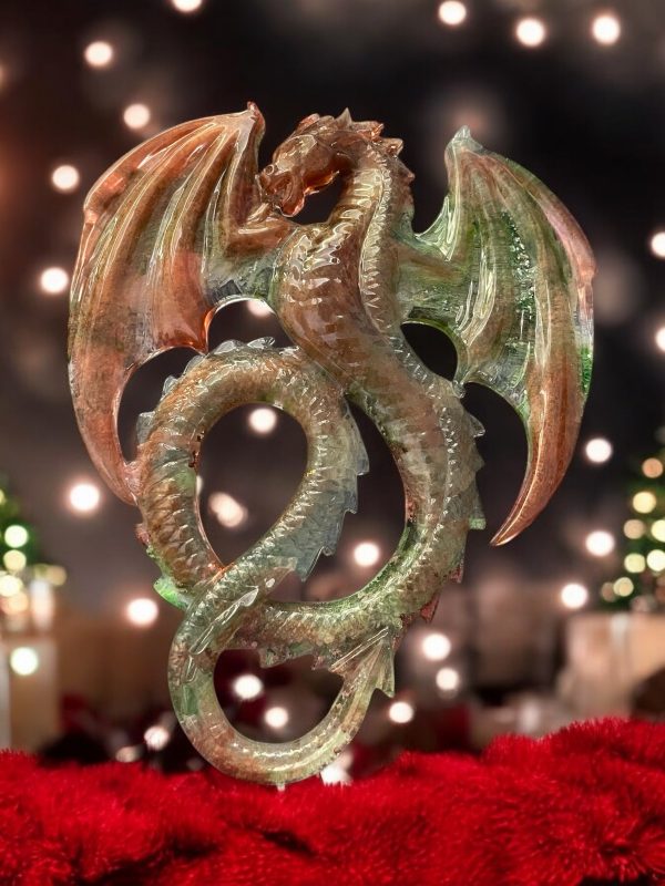 Handmade Resin Dragon Wall Arts