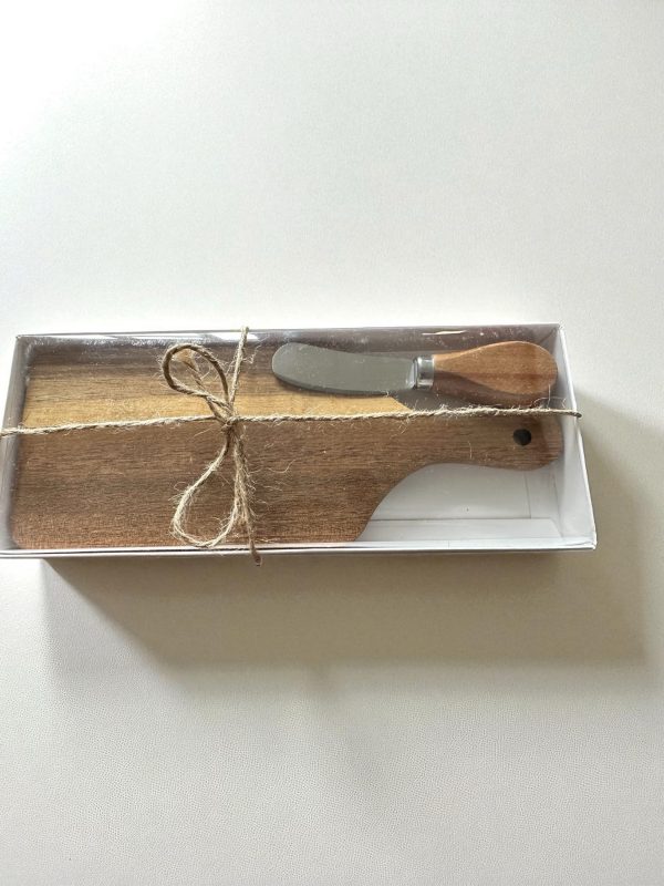 Handmade Cheese Board Gift Set - Image 4