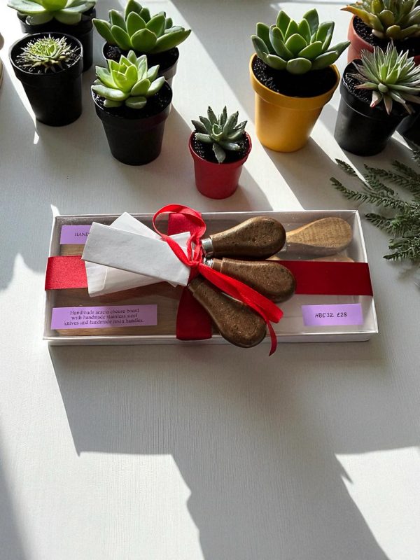 Handmade Cheese Board Gift Set