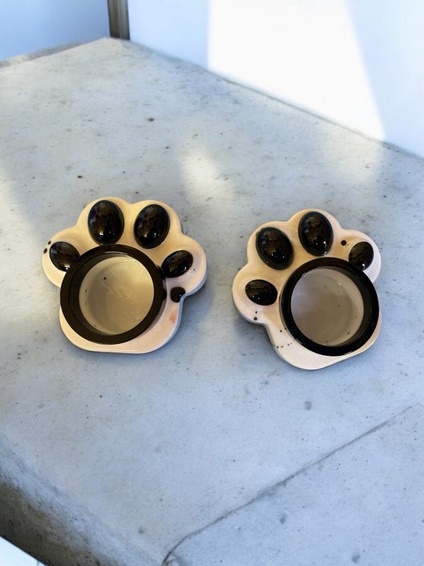 Handmade Paw Resin Tea Light Holders - Image 2