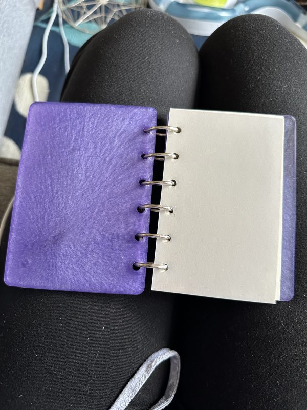 Handmade Resin Refillable Notebooks - Image 8