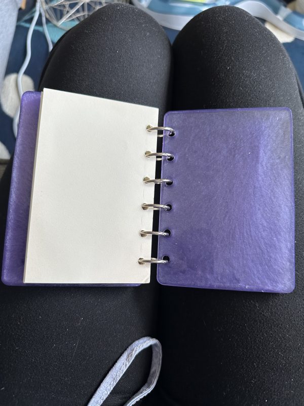 Handmade Resin Refillable Notebooks - Image 9