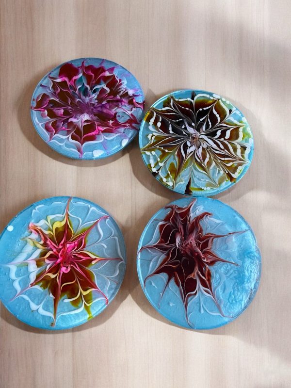 Coasters with Holder - Image 4