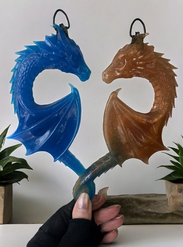 Handmade Resin Dragon Wall Arts - Image 7