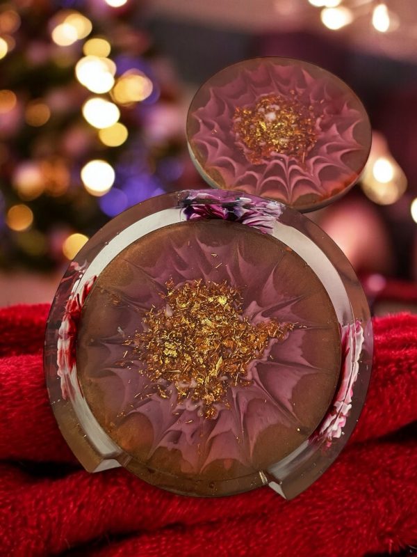 Coasters with Holder - Image 3