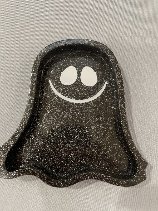 Handmade Resin Ghost Treat Dish - Image 2