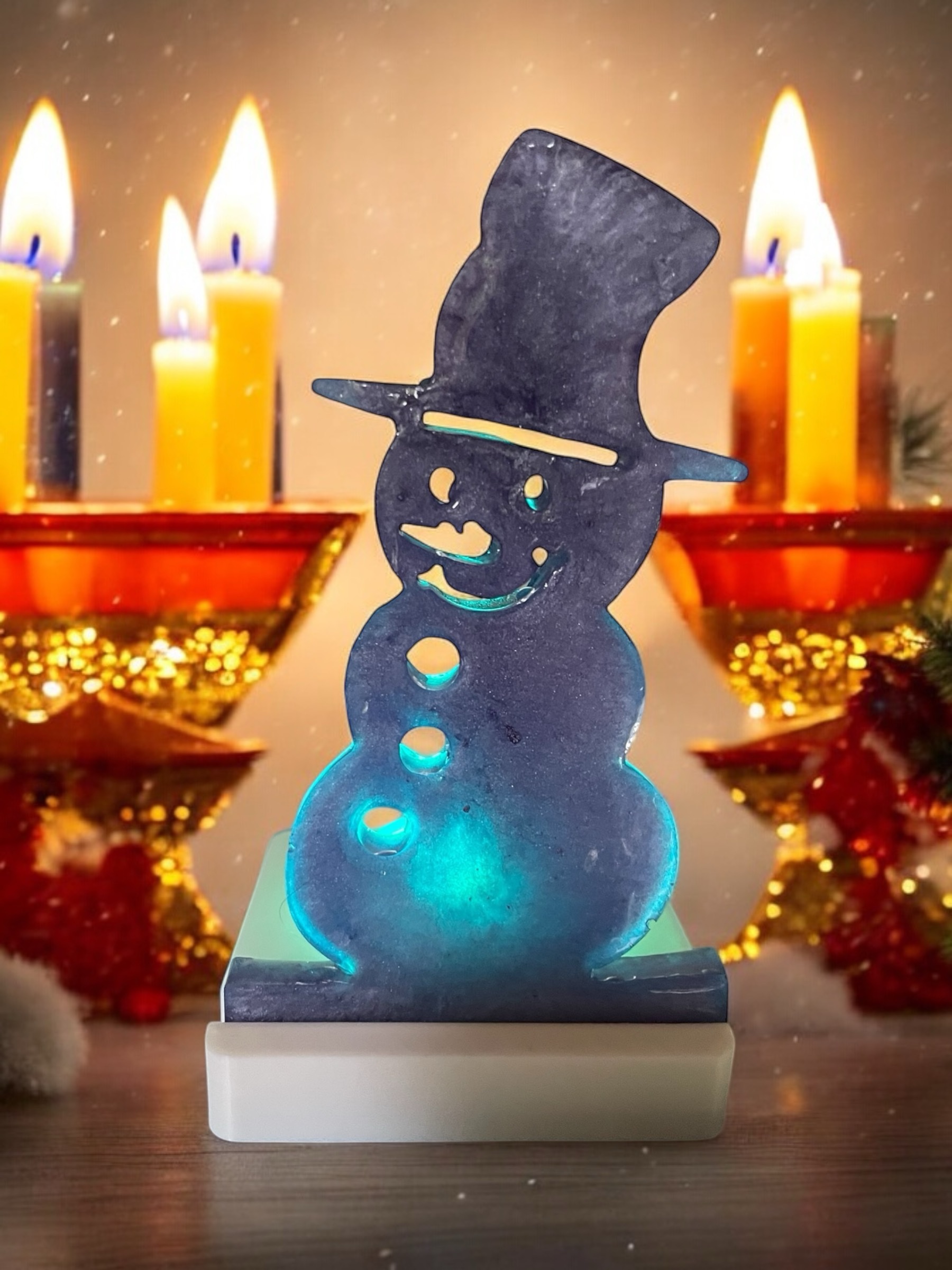 Snowman Tea Light Holder - Image 4