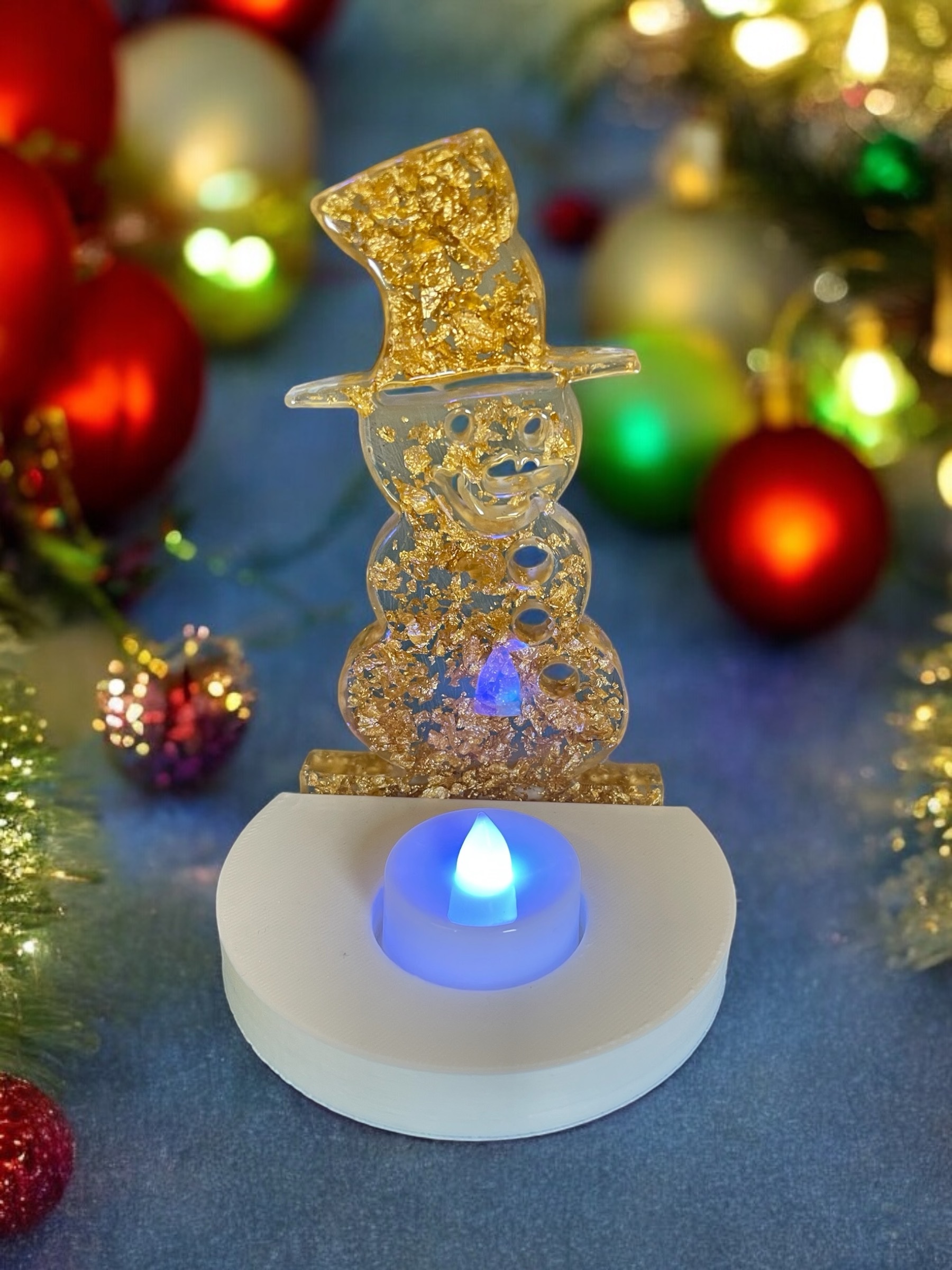Snowman Tea Light Holder - Image 2