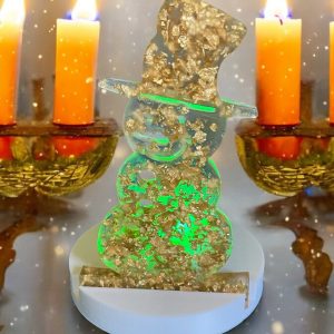 Snowman Tea Light Holder