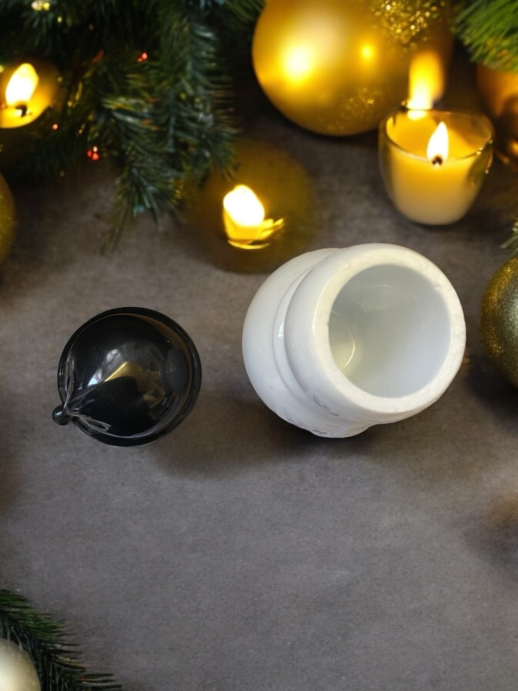 Snowman Treat Pot - Image 2