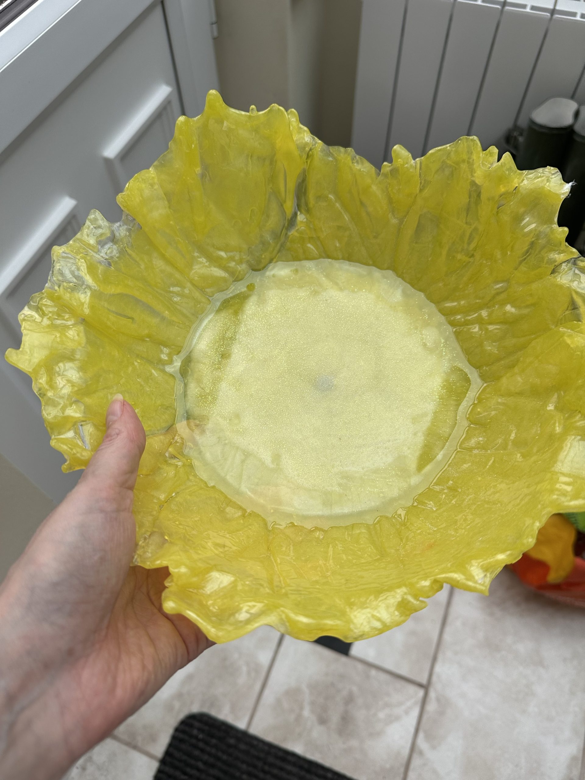 Handmade Poppy Design Bird Bath - Image 5
