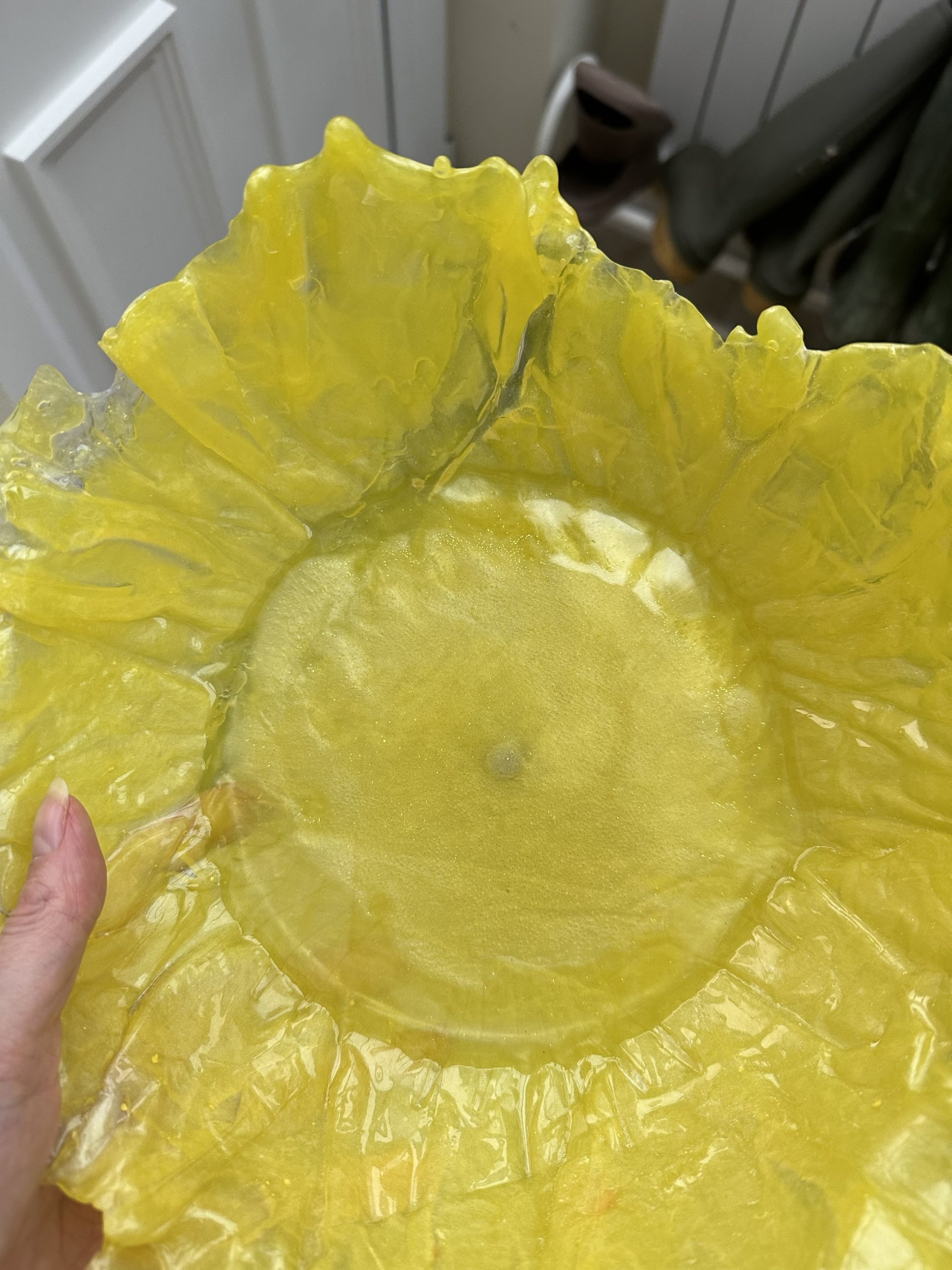 Handmade Poppy Design Bird Bath - Image 4