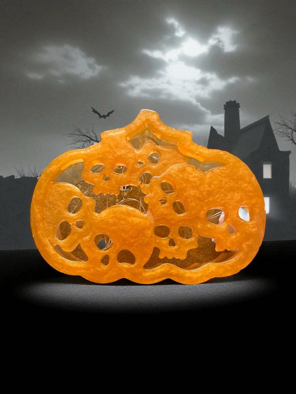 Handmade Resin Light up Pumpkins - Image 9