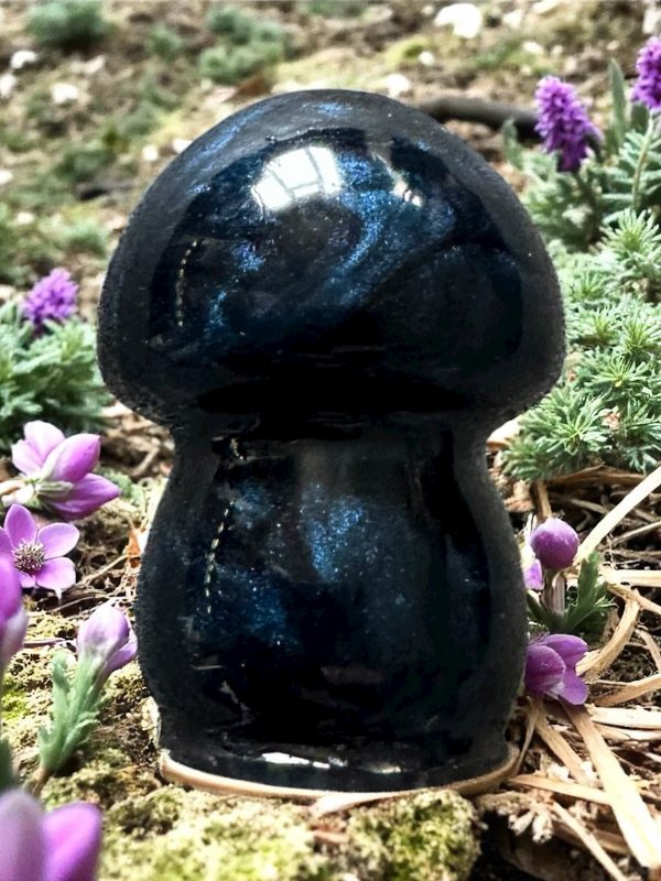 Handmade Resin Mushroom Trio Ornaments - Image 6