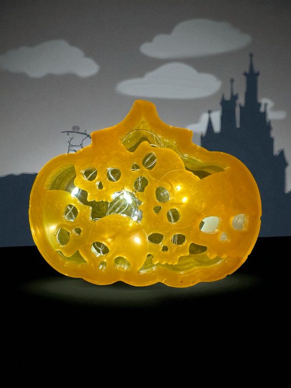 Handmade Resin Light up Pumpkins - Image 10