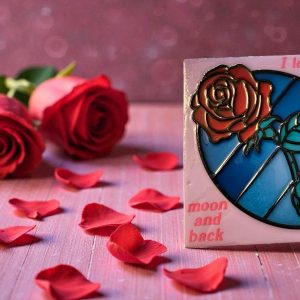Rose Pictures on an Acrylic Backing