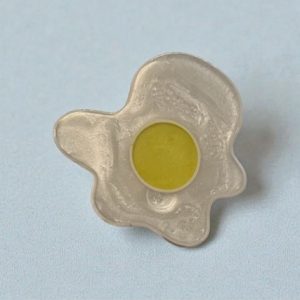 Handmade Resin Quirky Fried Egg Coasters