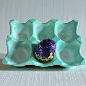Handmade Marbelux Resin Egg Rack
