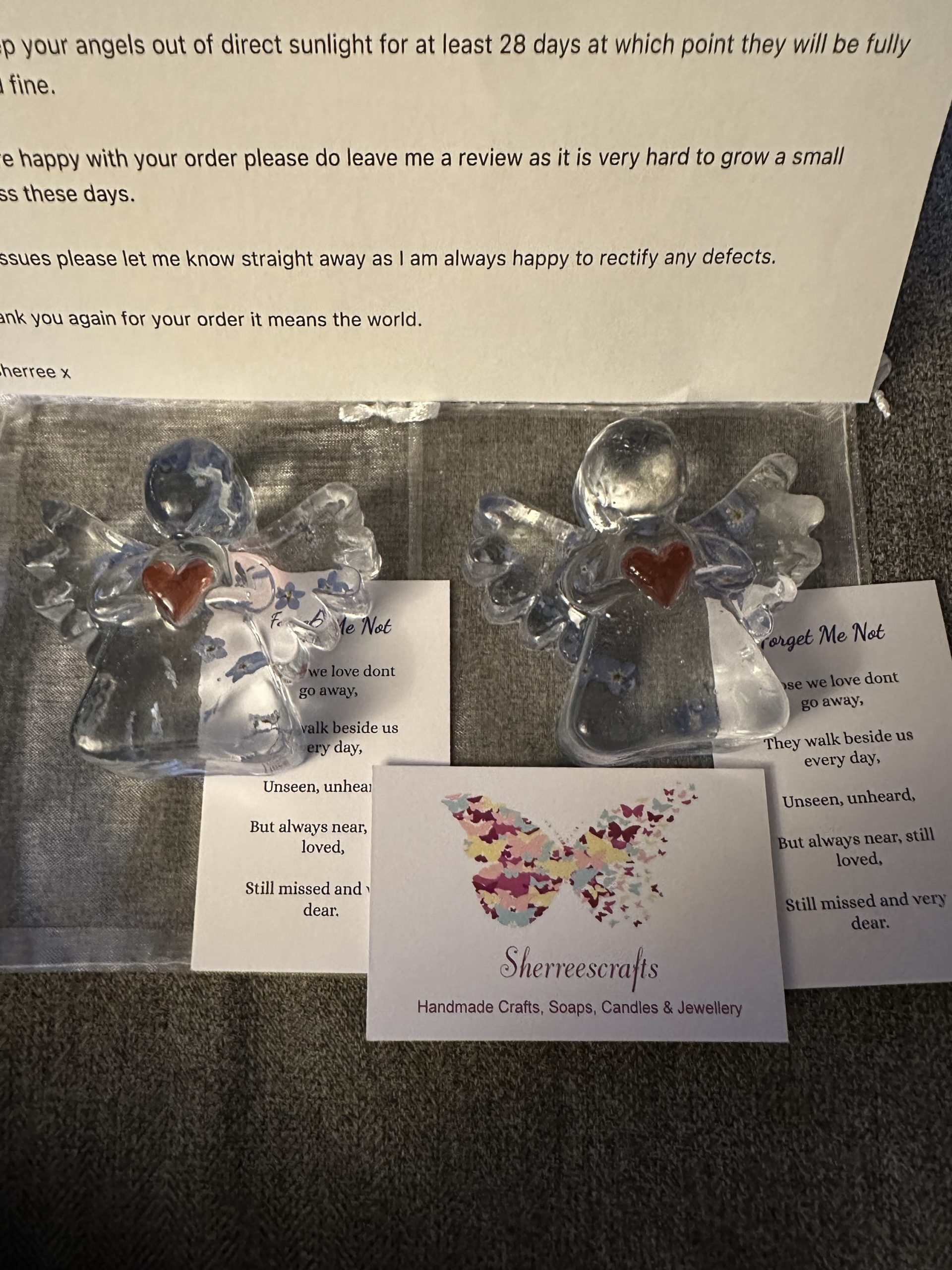 Forget Me Not Angels / Standing Angel - Image 2