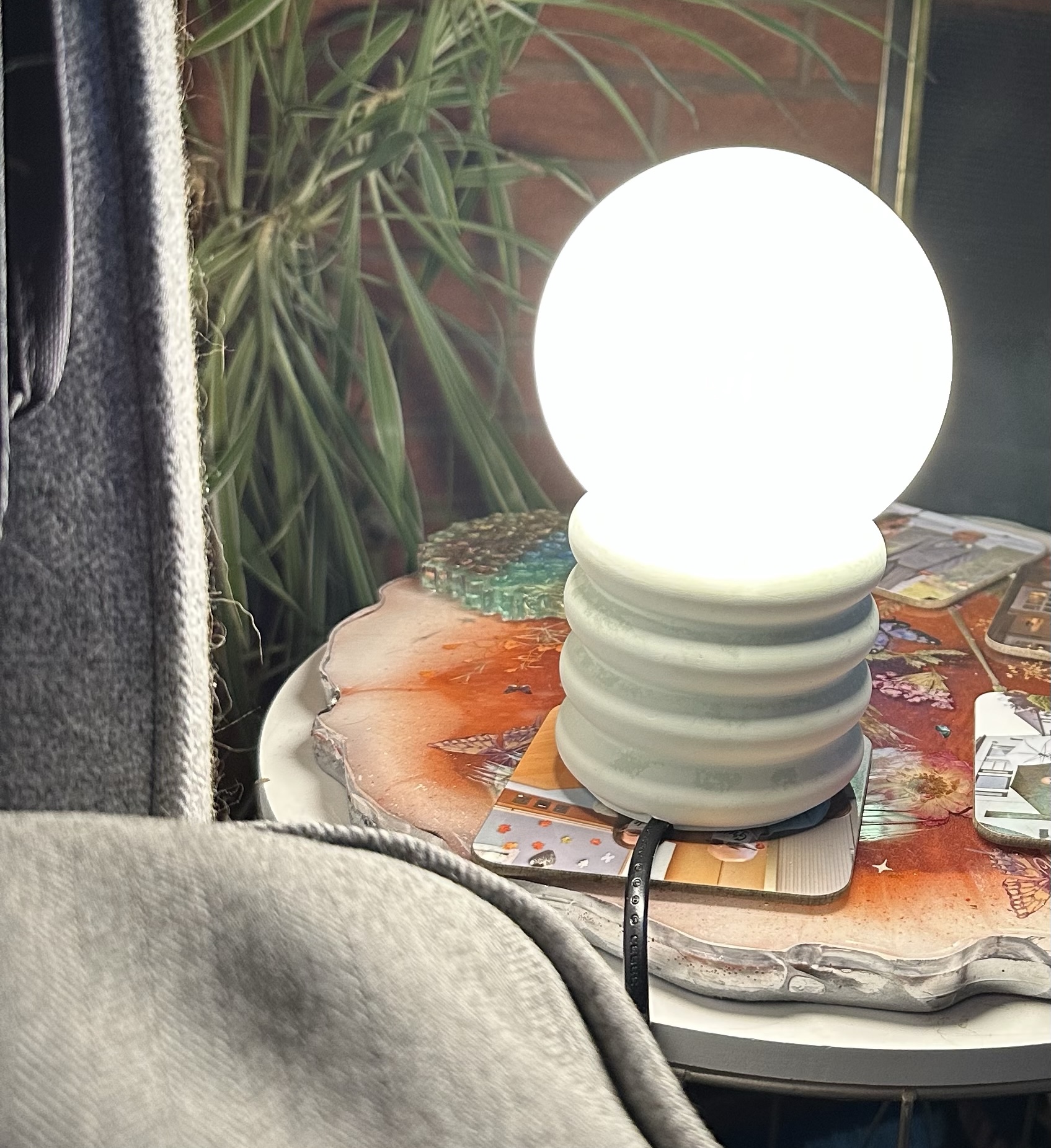Handmade Marbelux Lamp